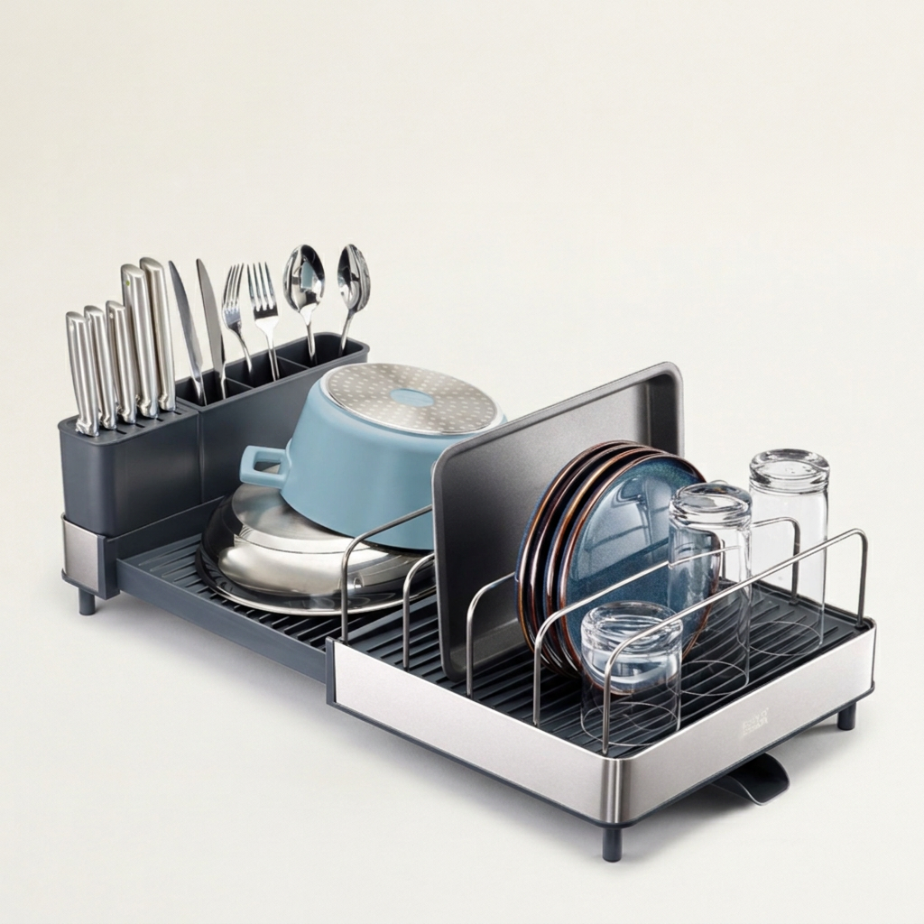 Extend Max Steel Dish Rack