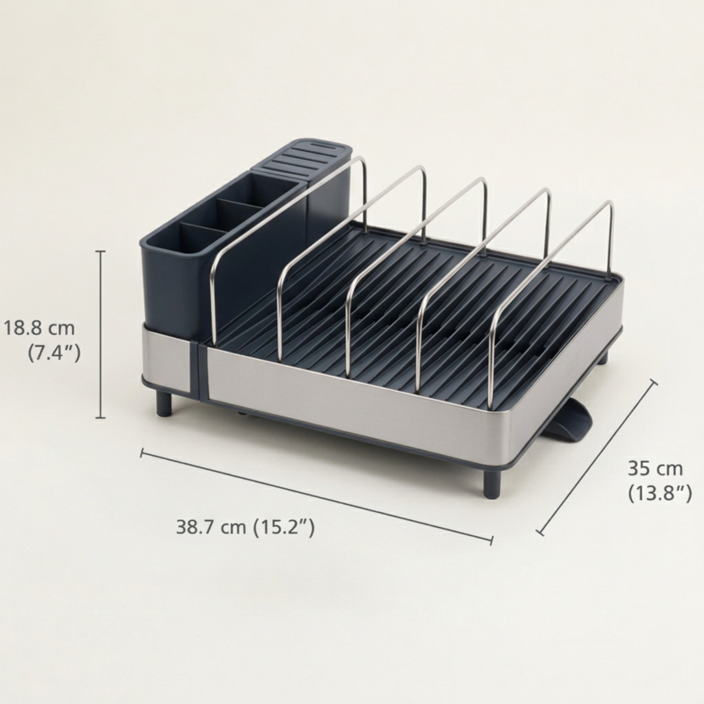 Extend Max Steel Dish Rack
