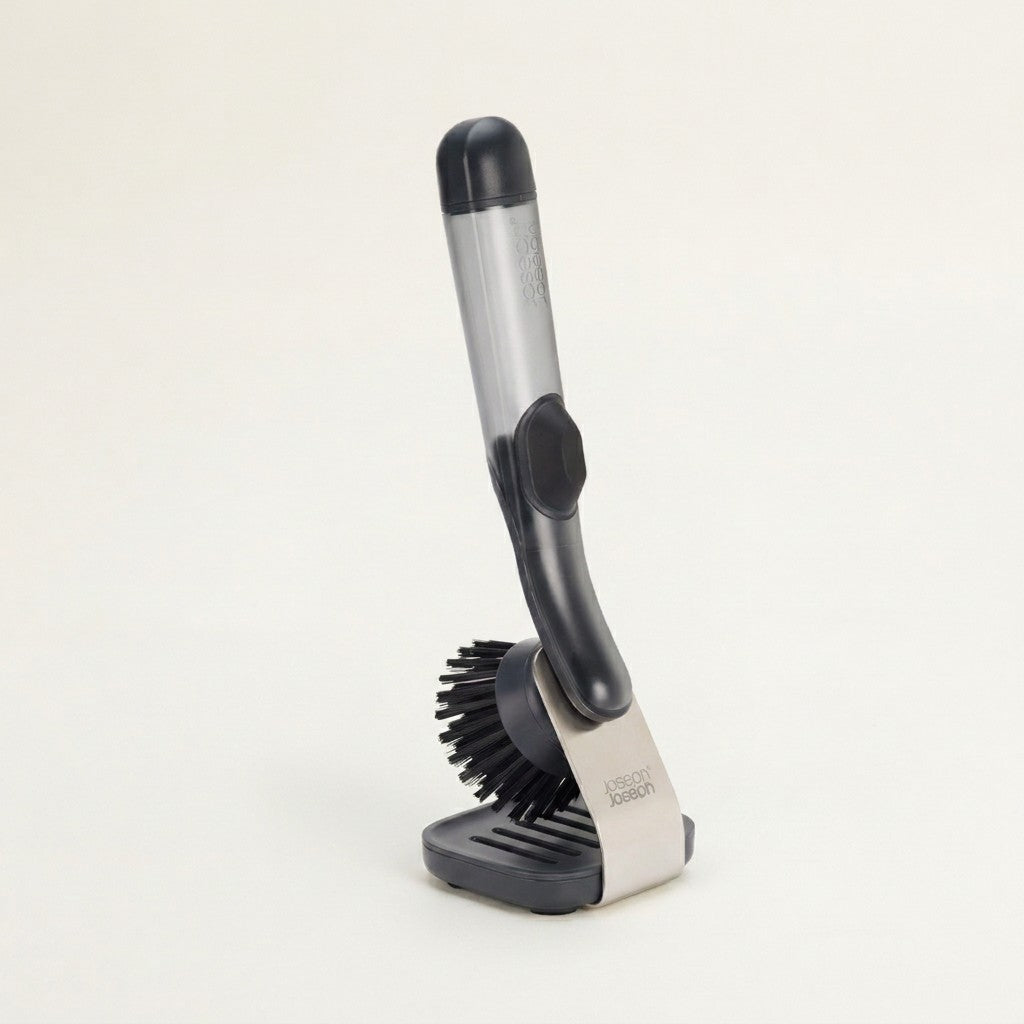 SinkTech Soap Dispenser Brush with Stand