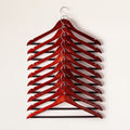 Solid Wooden Hanger, Pack of 10
