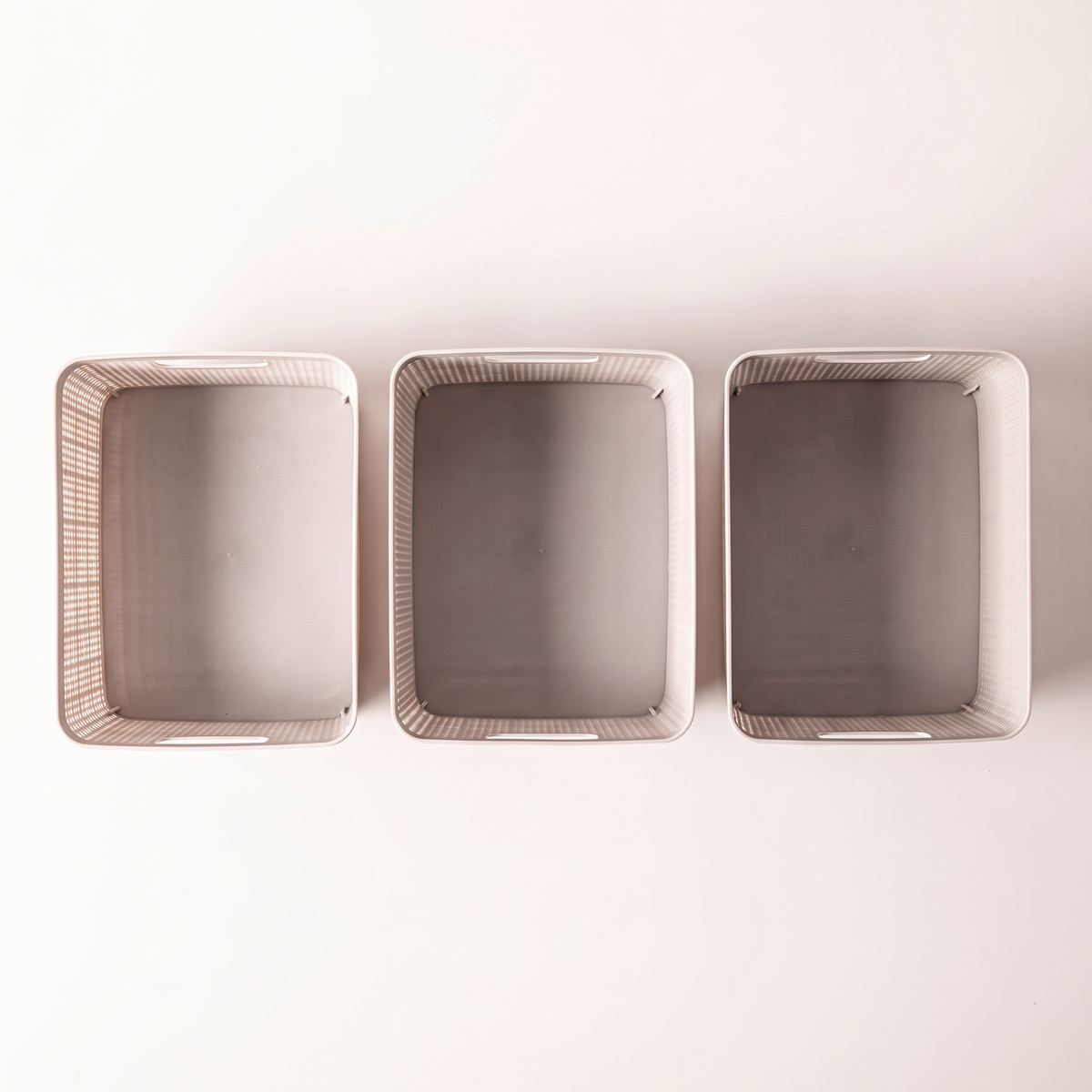 Weave Storage Basket Set, 3-Piece