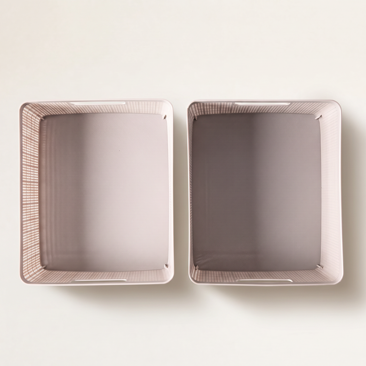 Weave Storage Basket Set, 2-Piece