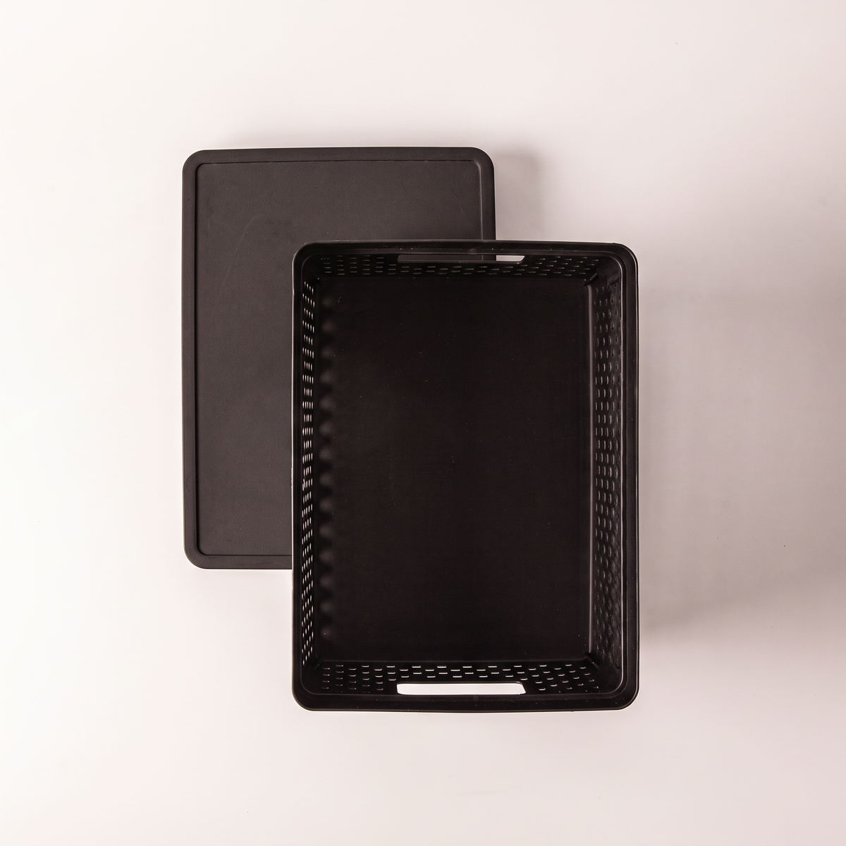 Nara Perforated Storage Box with Lid