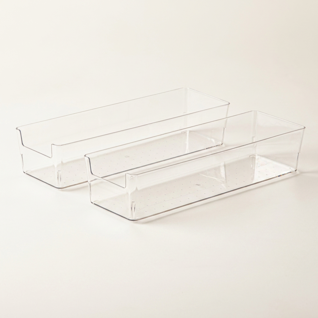 Pet Medium Rectangle Storage Bins, Set of 2
