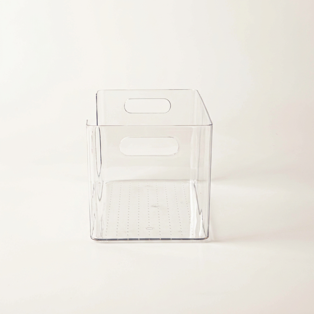 Pet Rectangle Open Front Storage Bin