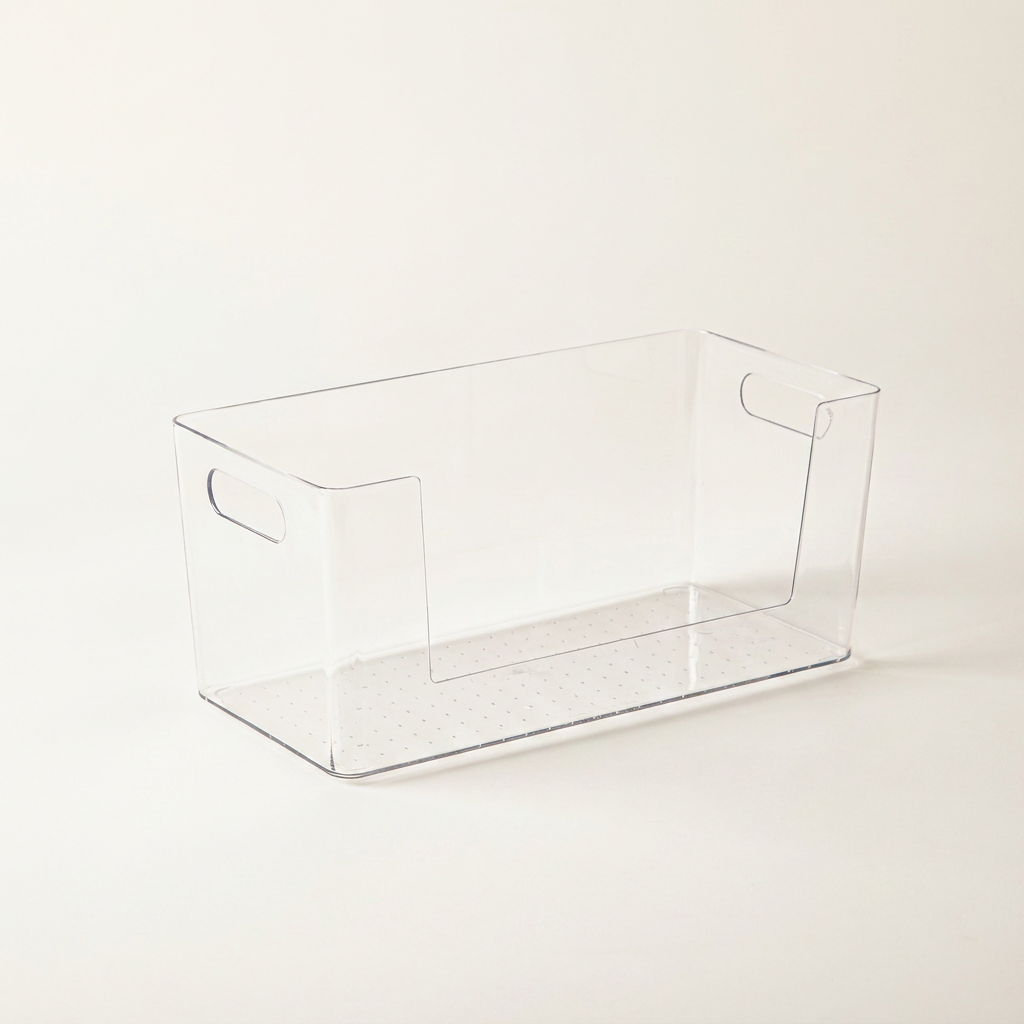Pet Rectangle Open Front Storage Bin