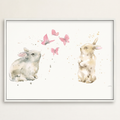 Dreaming Bunny Wall Art