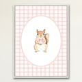 Squirrel Bow-Tie Wall Art