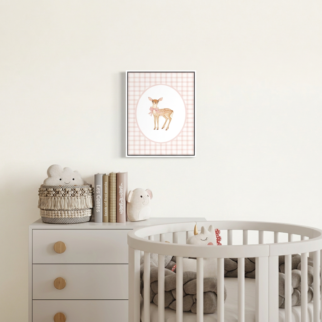Deer Bow-Tie Wall Art
