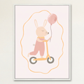 Bunny Balloon Wall Art