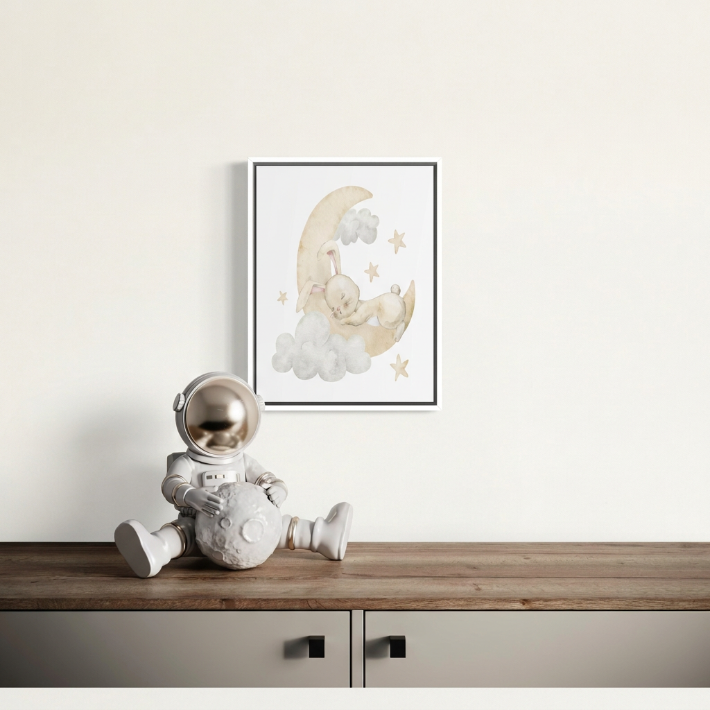 Sleeping Bunny Wall Art