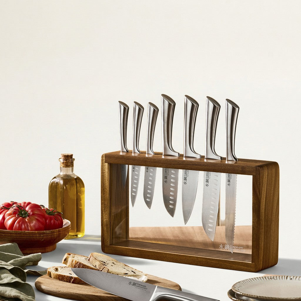 Cuisine::pro® Damashiro Katana 9 Piece Knife Block