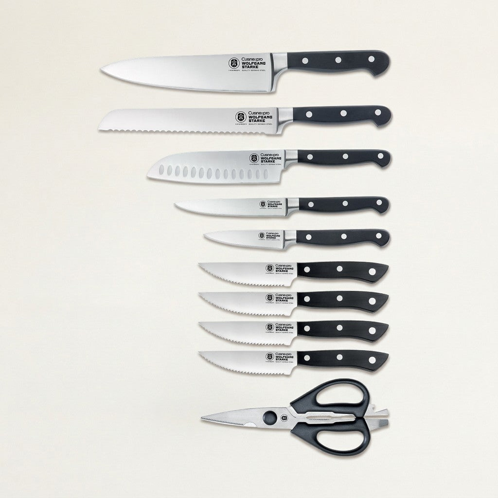Cuisine::pro® WOLFGANG STARKE Kutchin Knife Block 11 Piece