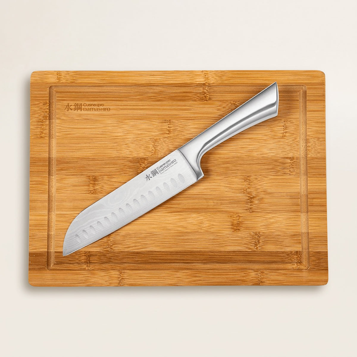 Cuisine::pro® Damashiro® Santoku & Board Set