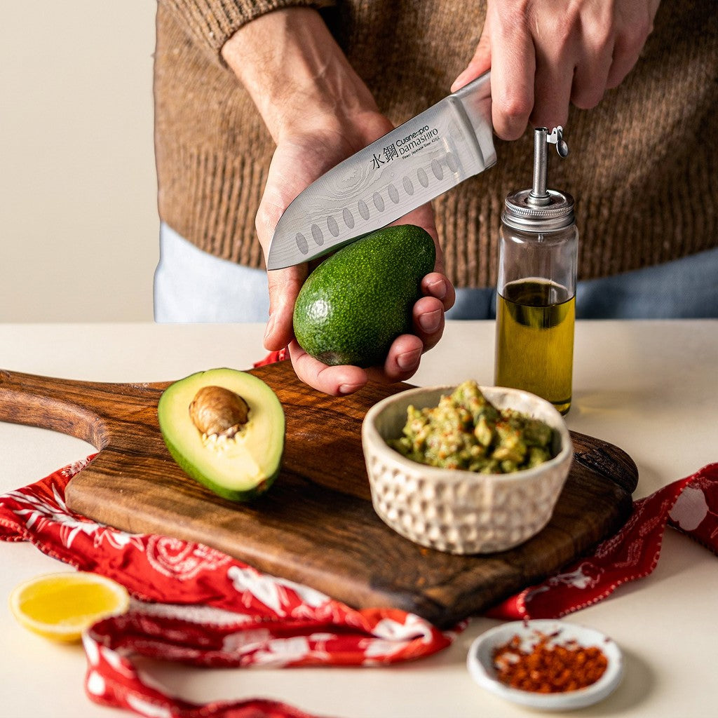 Cuisine::pro® Damashiro® Santoku & Board Set