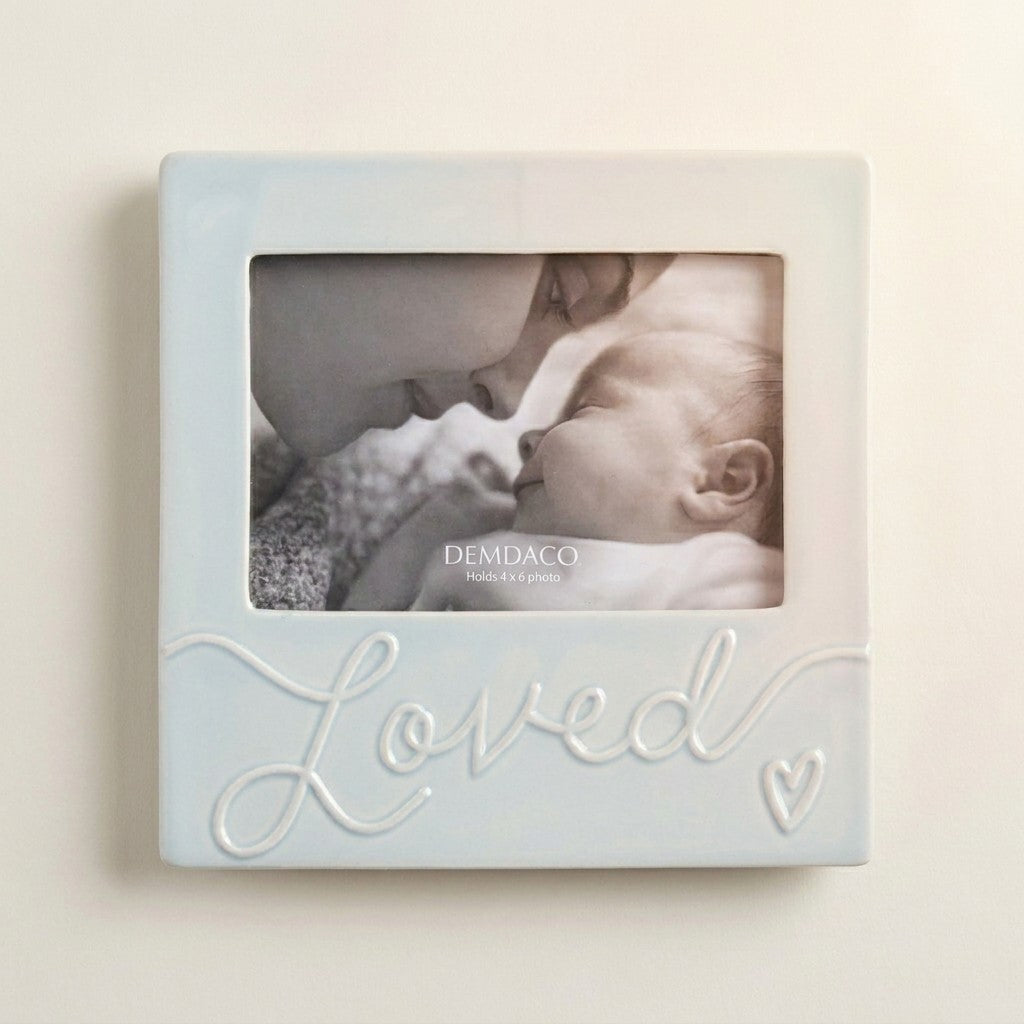 Luxurious Baby Loved Frame