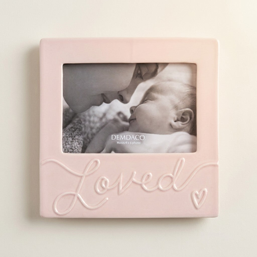 Luxurious Baby Loved Frame