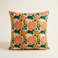 Block Print Goldenrise Pillow
