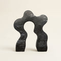 Marble Gray Wave Bookend