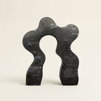 Marble Gray Wave Bookend