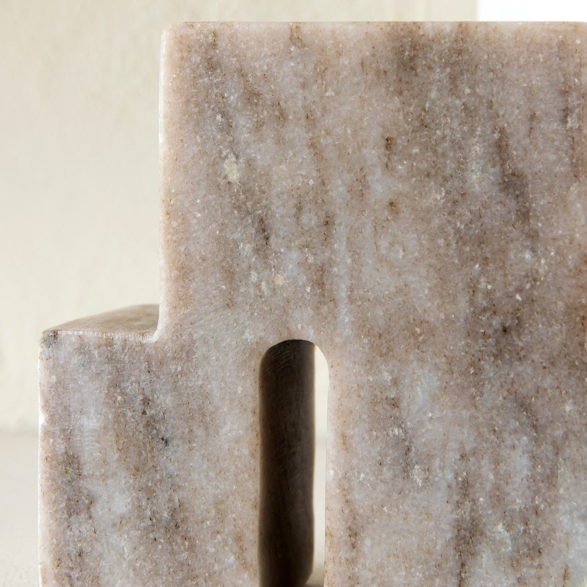 Marble Block Bookend
