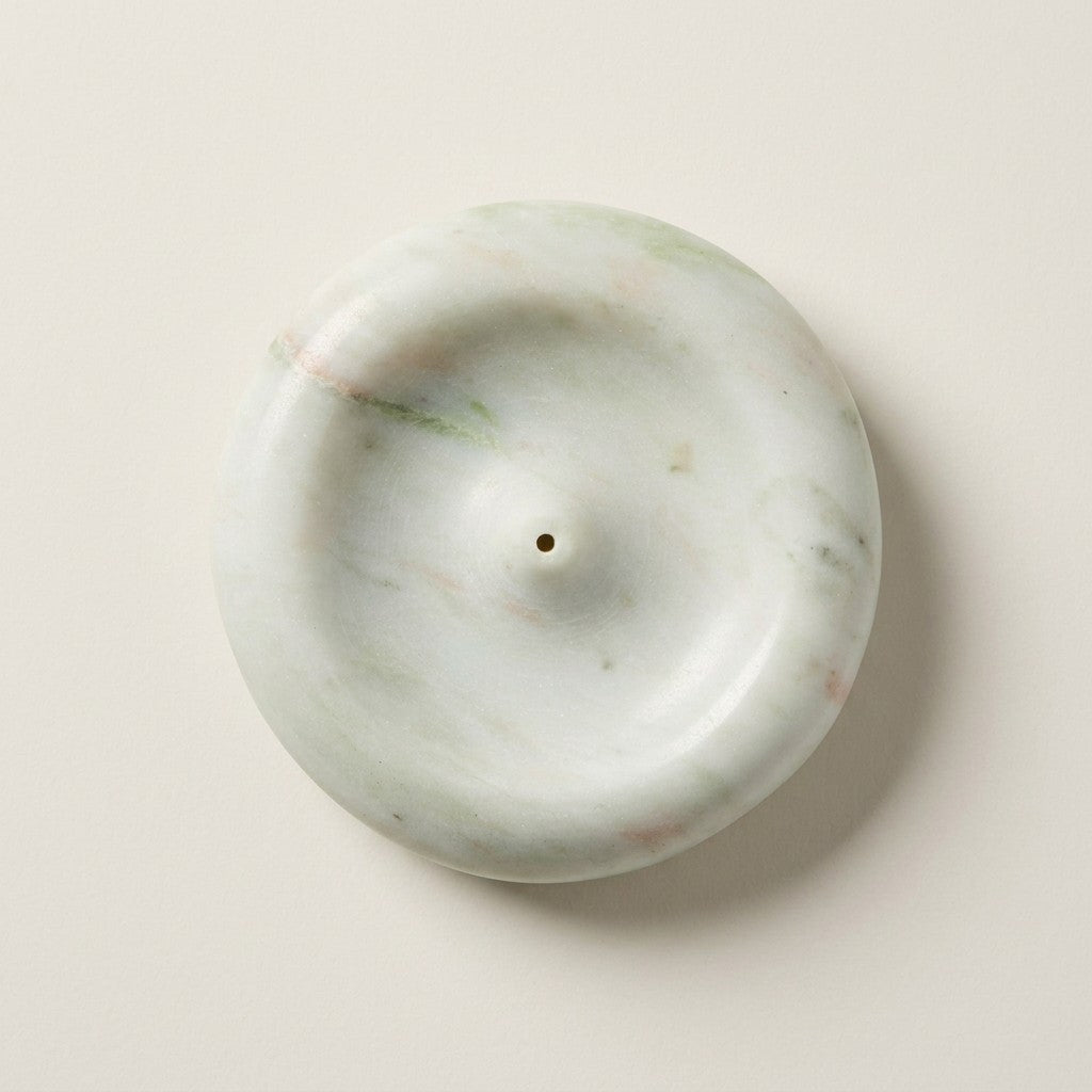 Round Onyx Incense Holder