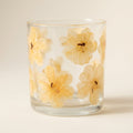 Glass Petal Tealight Holder