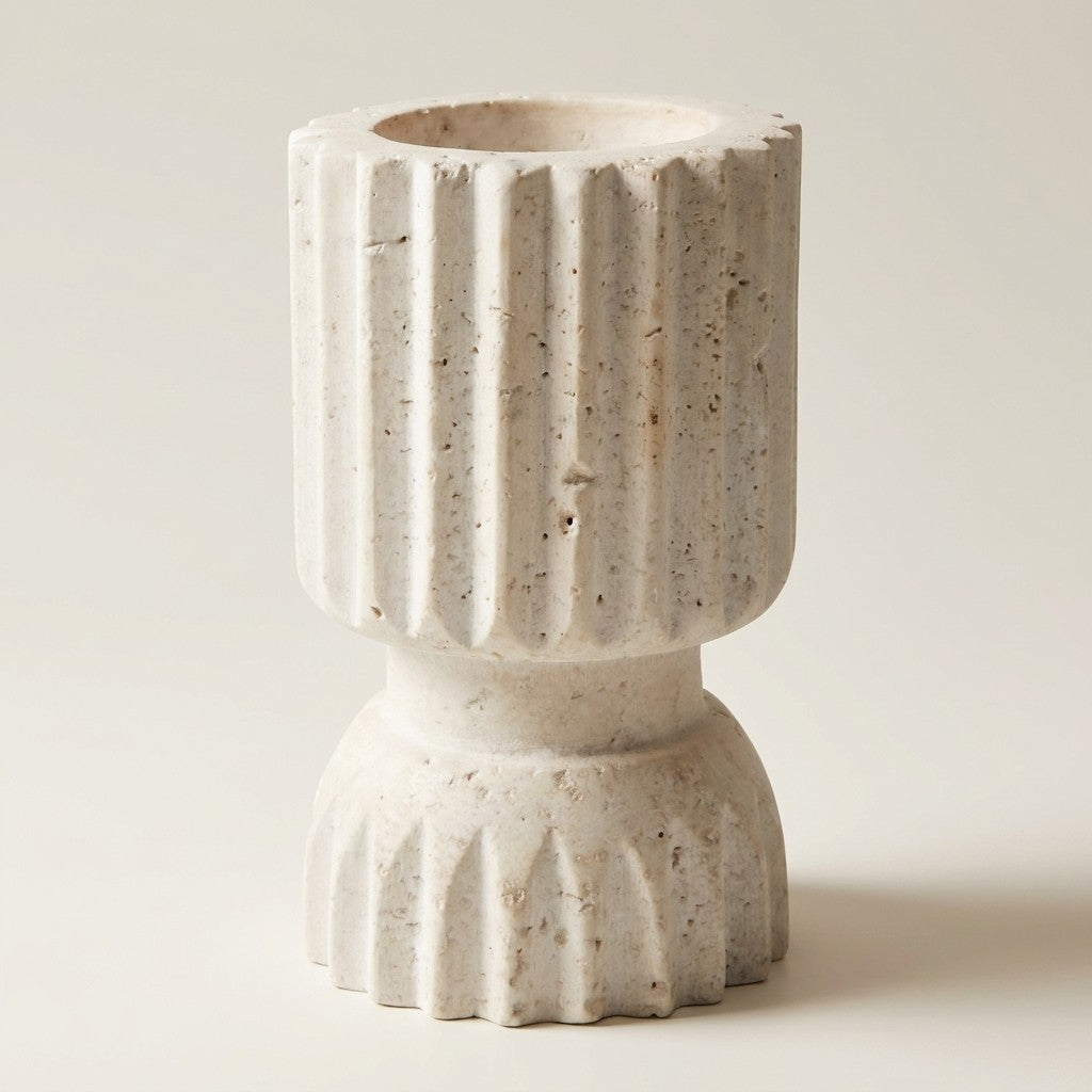 Iona Reversible Candle Holder, 4 in