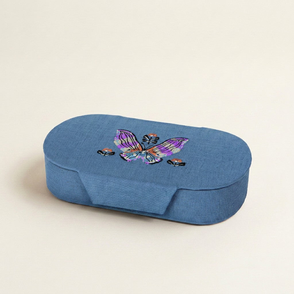 Aurora Embroidered Jewelry Box