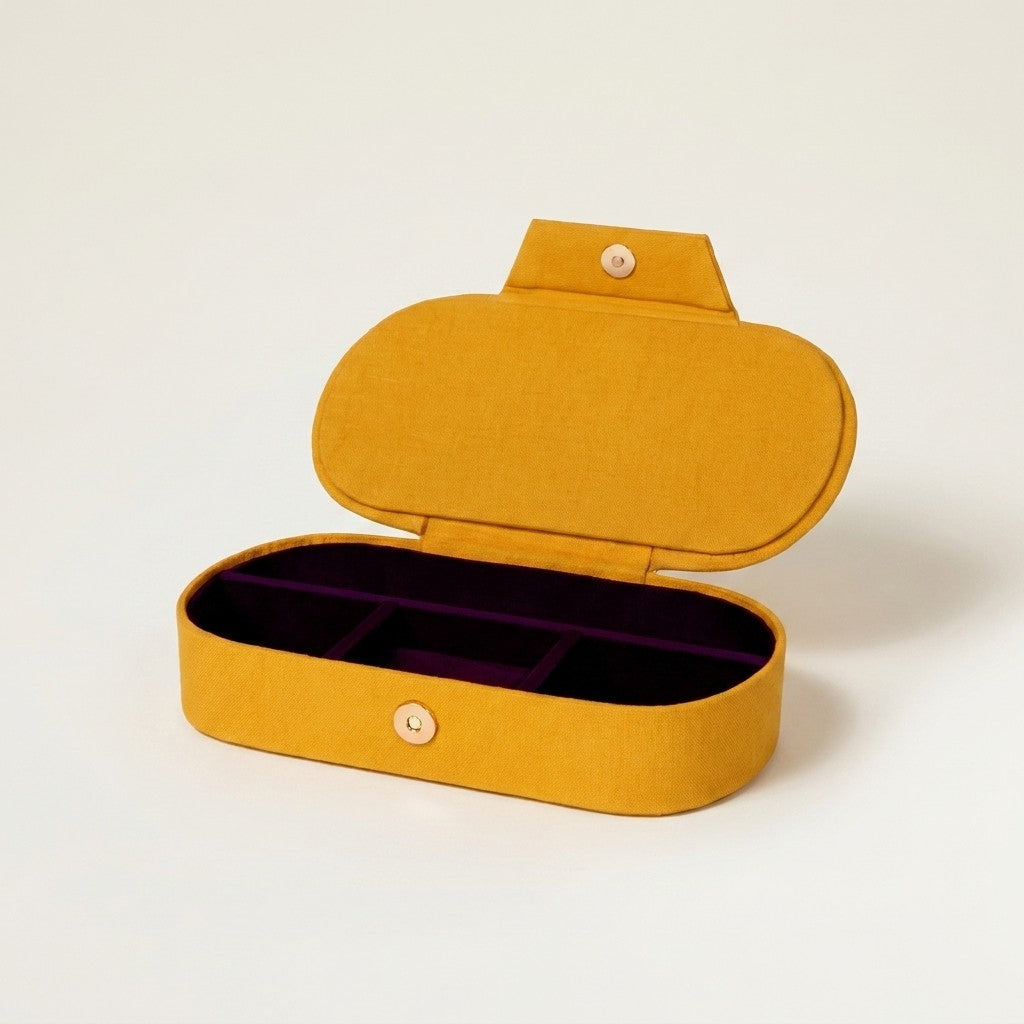 Venus Embroidered Jewelry Box