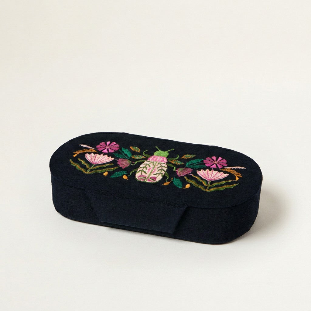 Amulet Embroidered Jewelry Box