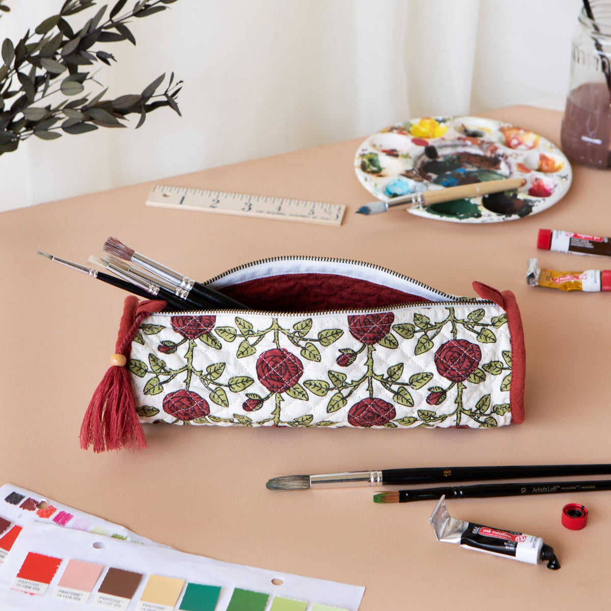 Rose Briar Pencil Pouch