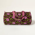 Rose Briar Block Print Weekender Bag