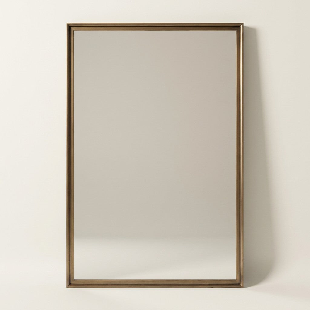 Sandcastle Mirror - Gold