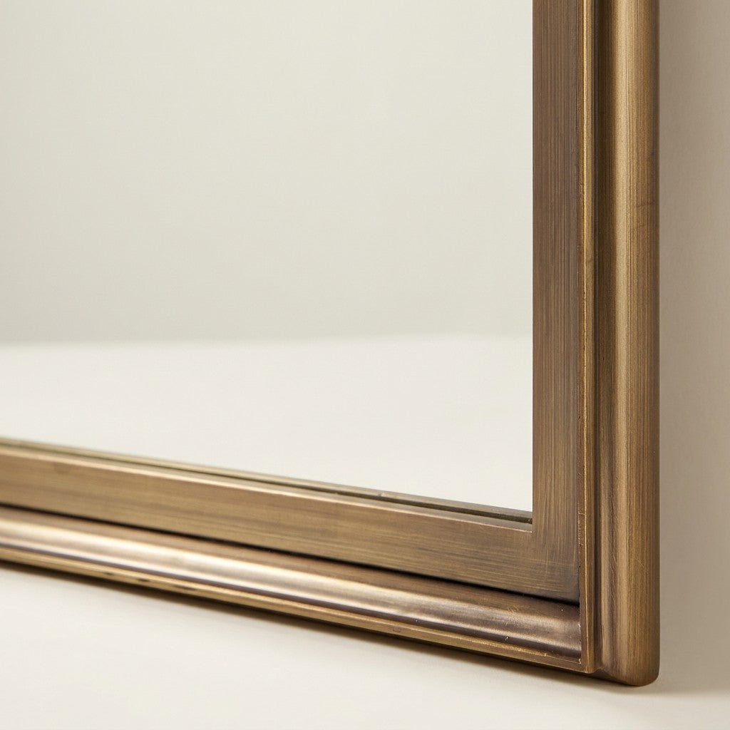 Sandcastle Mirror - Gold