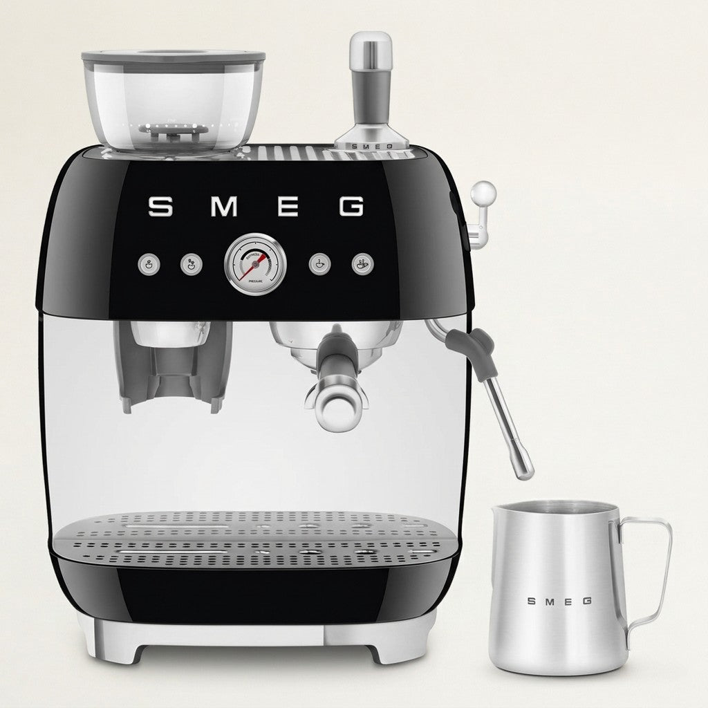 SMEG Espresso Manual Coffee Machine with Grinder