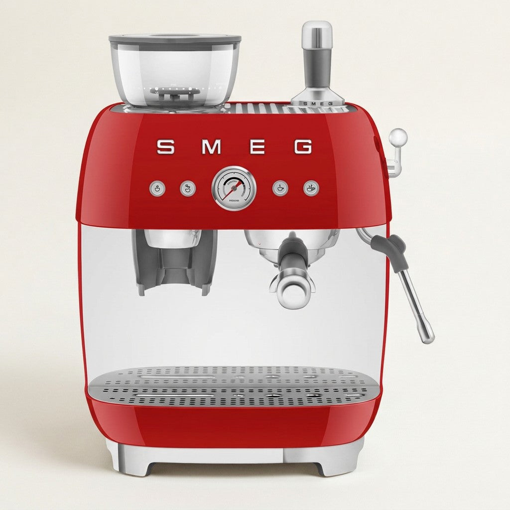 SMEG Espresso Manual Coffee Machine with Grinder
