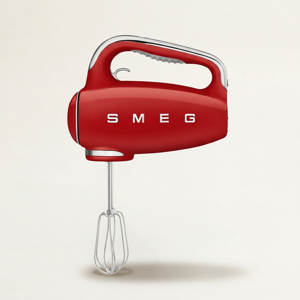 SMEG Hand Mixer with Attachment Bag