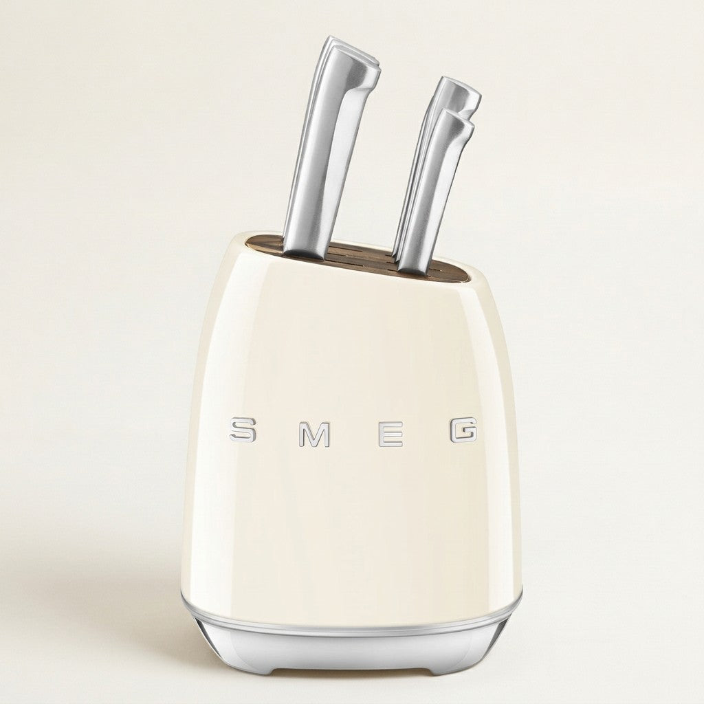 SMEG Knife Block Set, 6 Piece