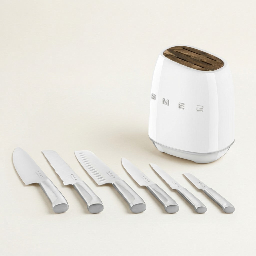 SMEG Knife Block Set, 6 Piece