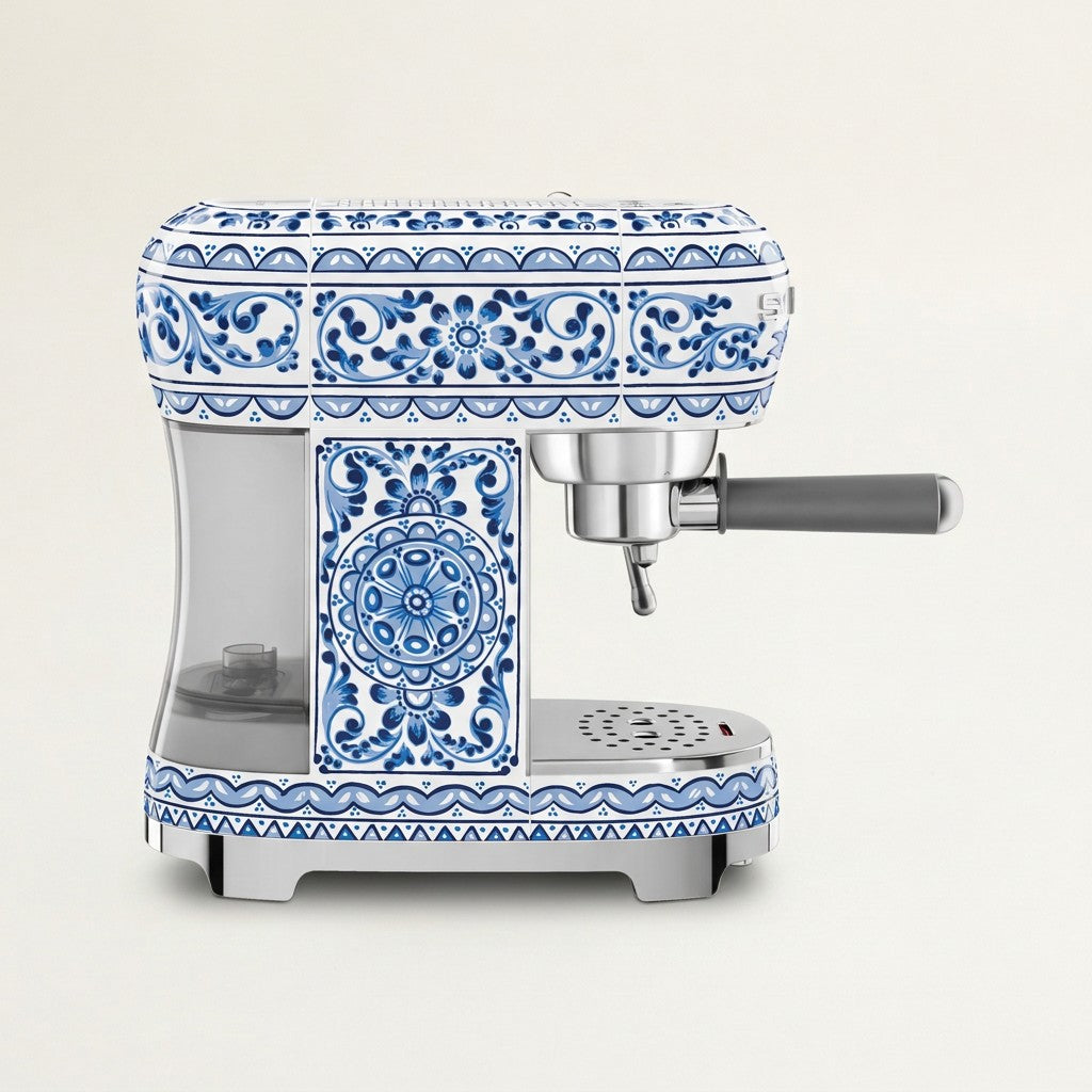SMEG x Dolce Espresso Manual Coffee Machine