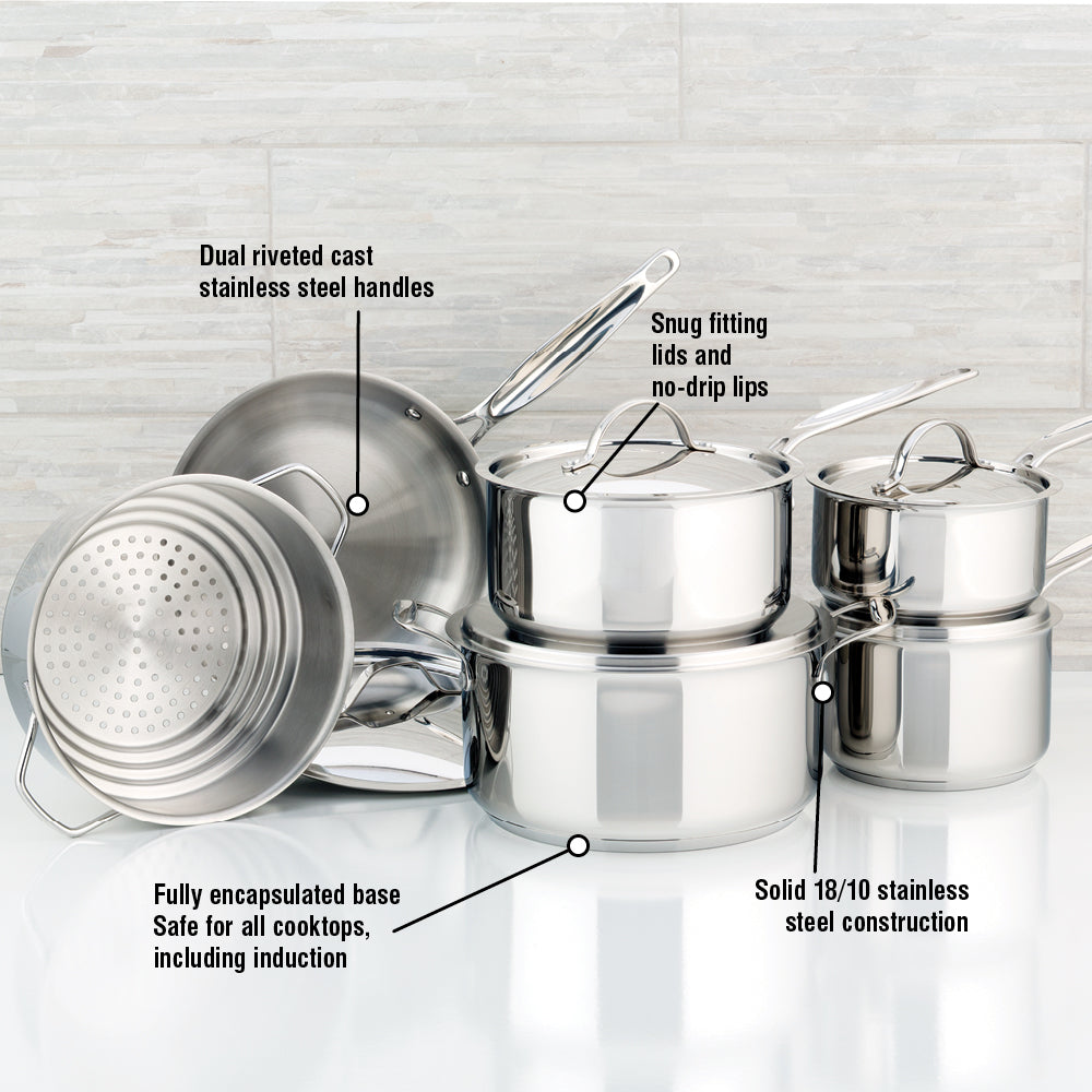 Meyer Confederation 11-Piece Cookware Set