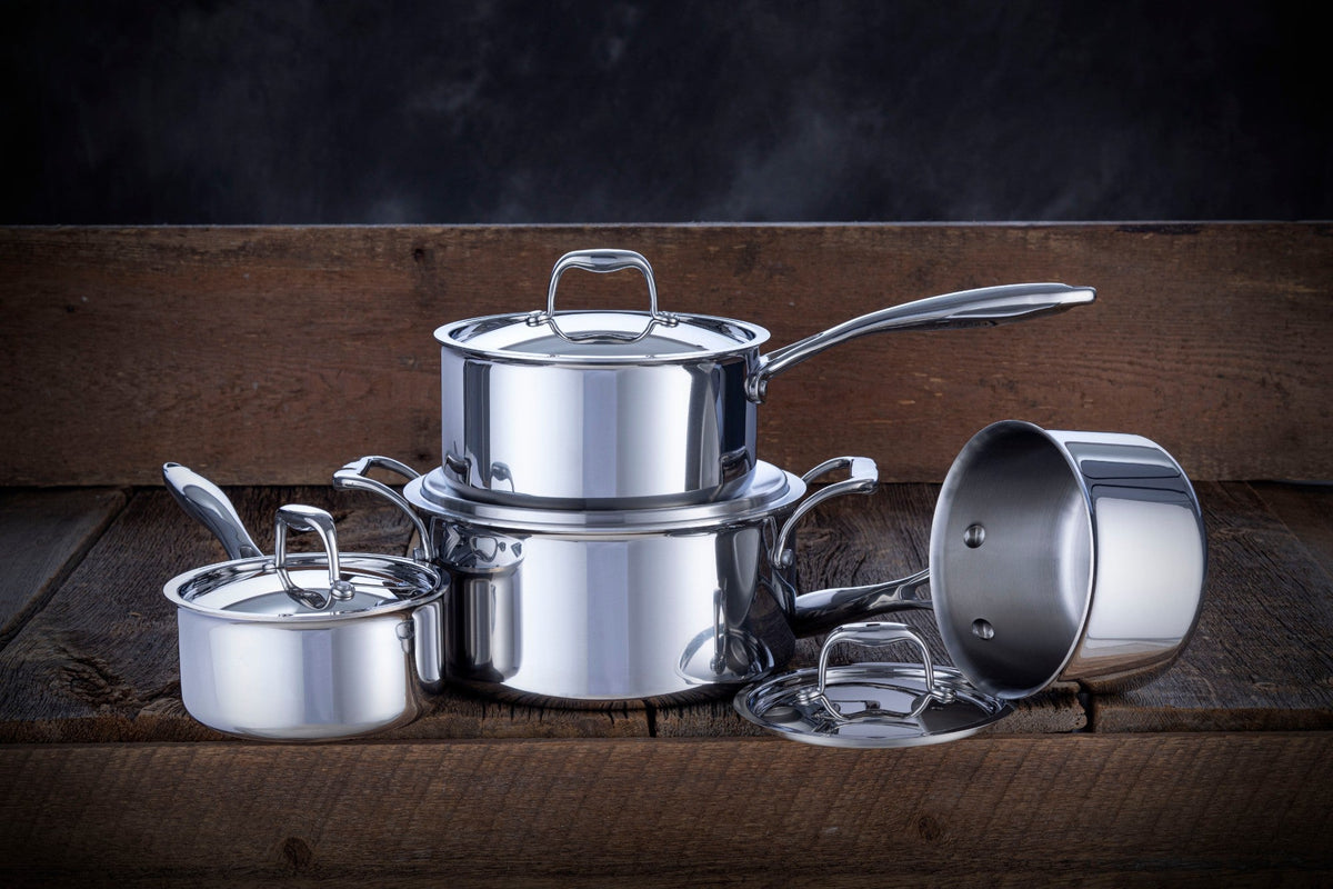 Meyer SuperSteel Tri-Ply Clad 10-Piece Cookware Set