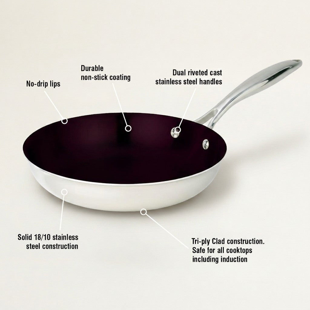 Meyer SuperSteel Clad Nonstick Fry Pan
