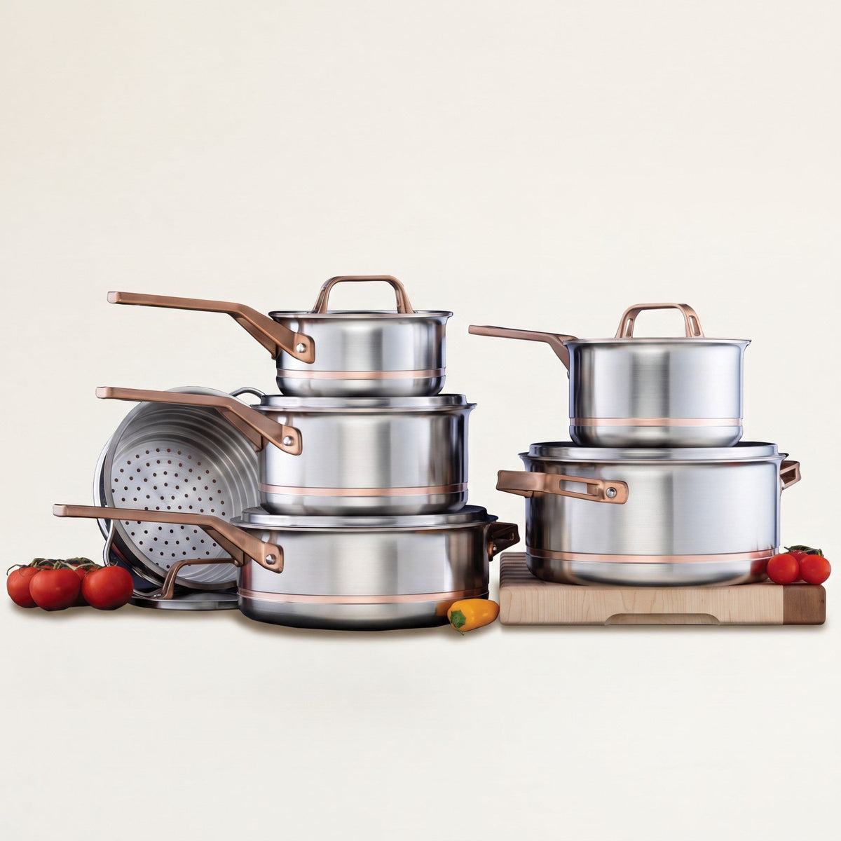 Meyer CopperClad 12-Piece Cookware Set