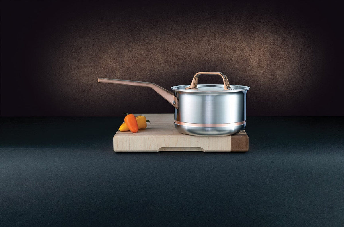 Meyer CopperClad Covered Saucepan