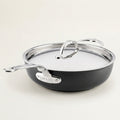 Hestan TITUM Fusion Nonstick Covered Essential Pan with Helper Handle, 4.5 Qt