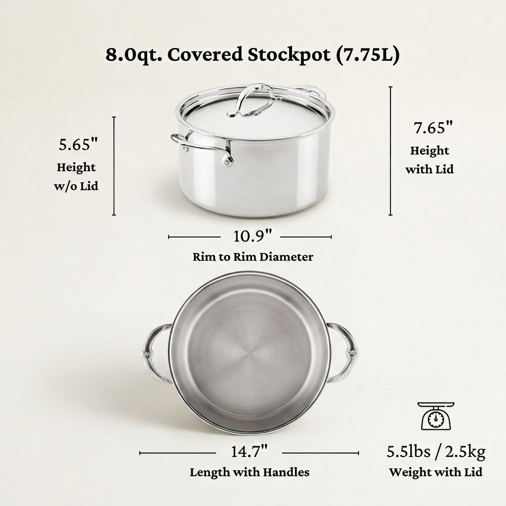 Hestan ProBond Luxe 10-Piece Cookware Set