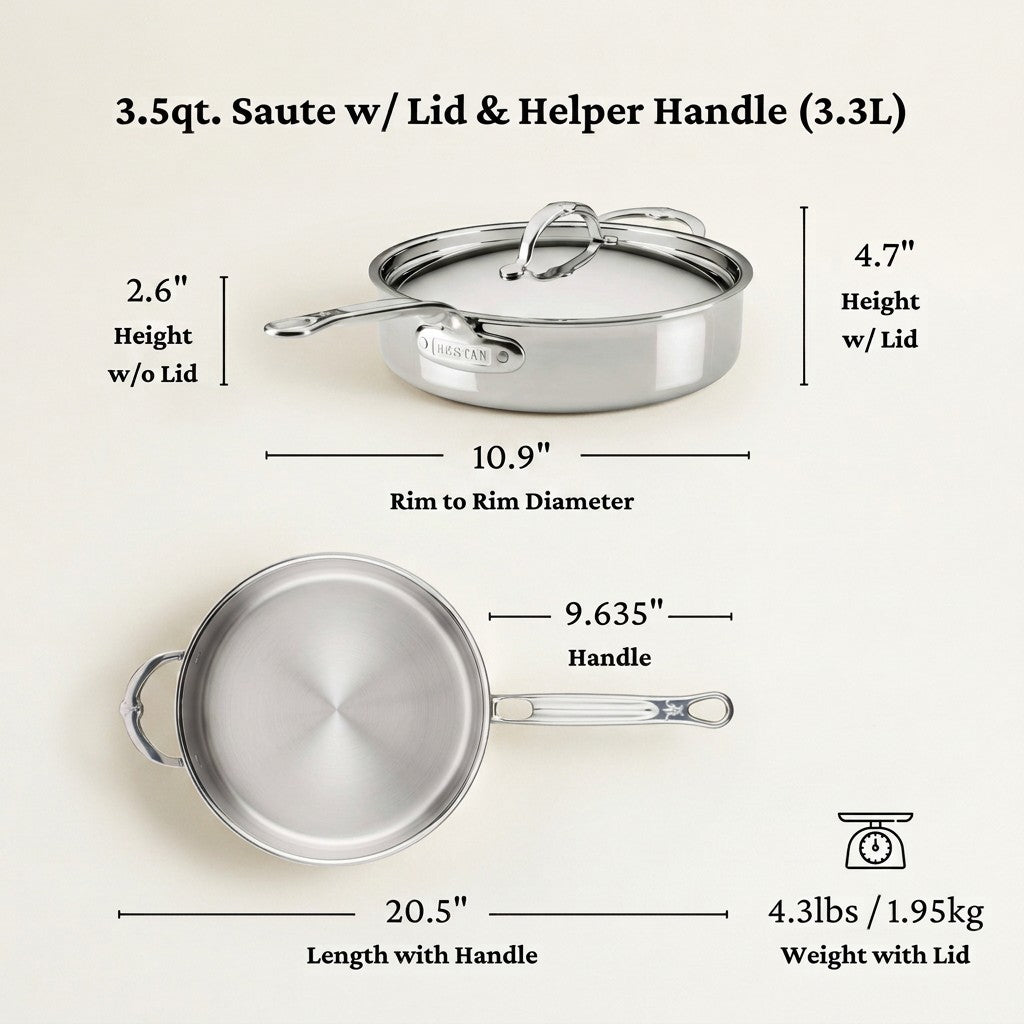 Hestan ProBond Luxe 10-Piece Cookware Set