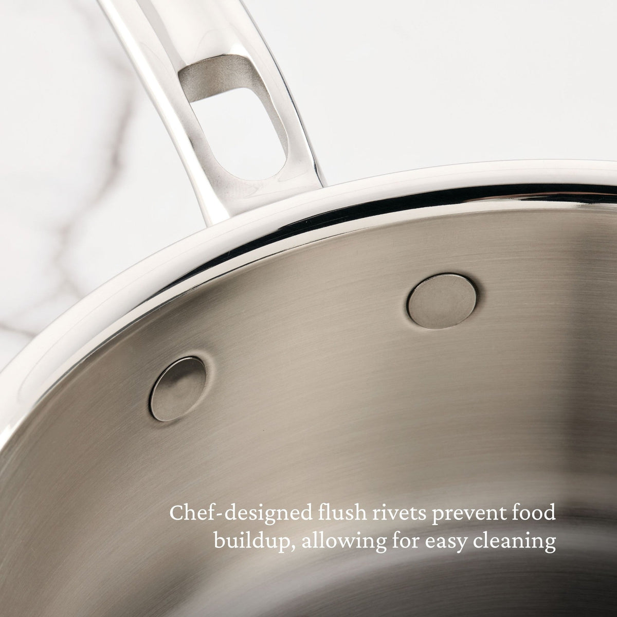 Hestan ProBond Luxe Covered Sauté Pan with Helper Handle, 4 Qt